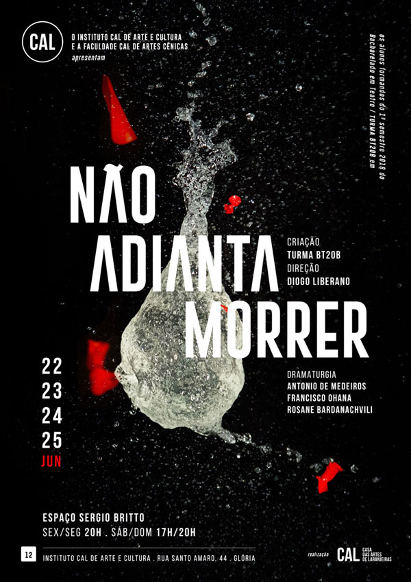 NÃO ADIANTA MORRER