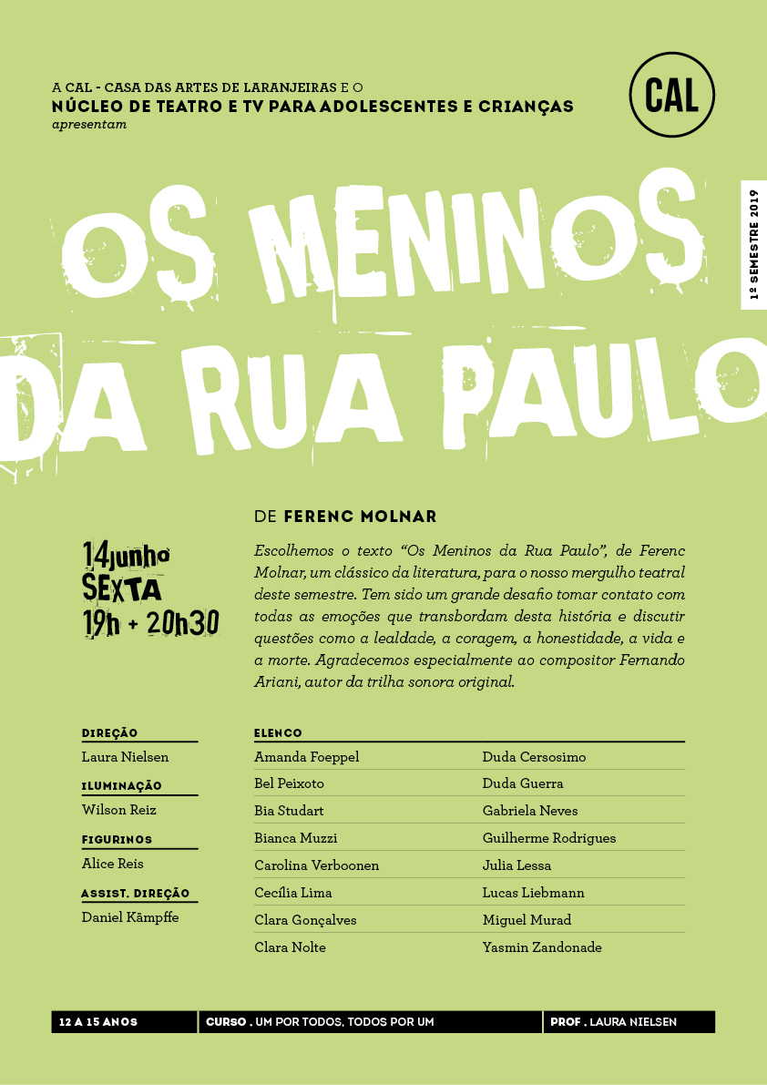 OS MENINOS DA RUA PAULO