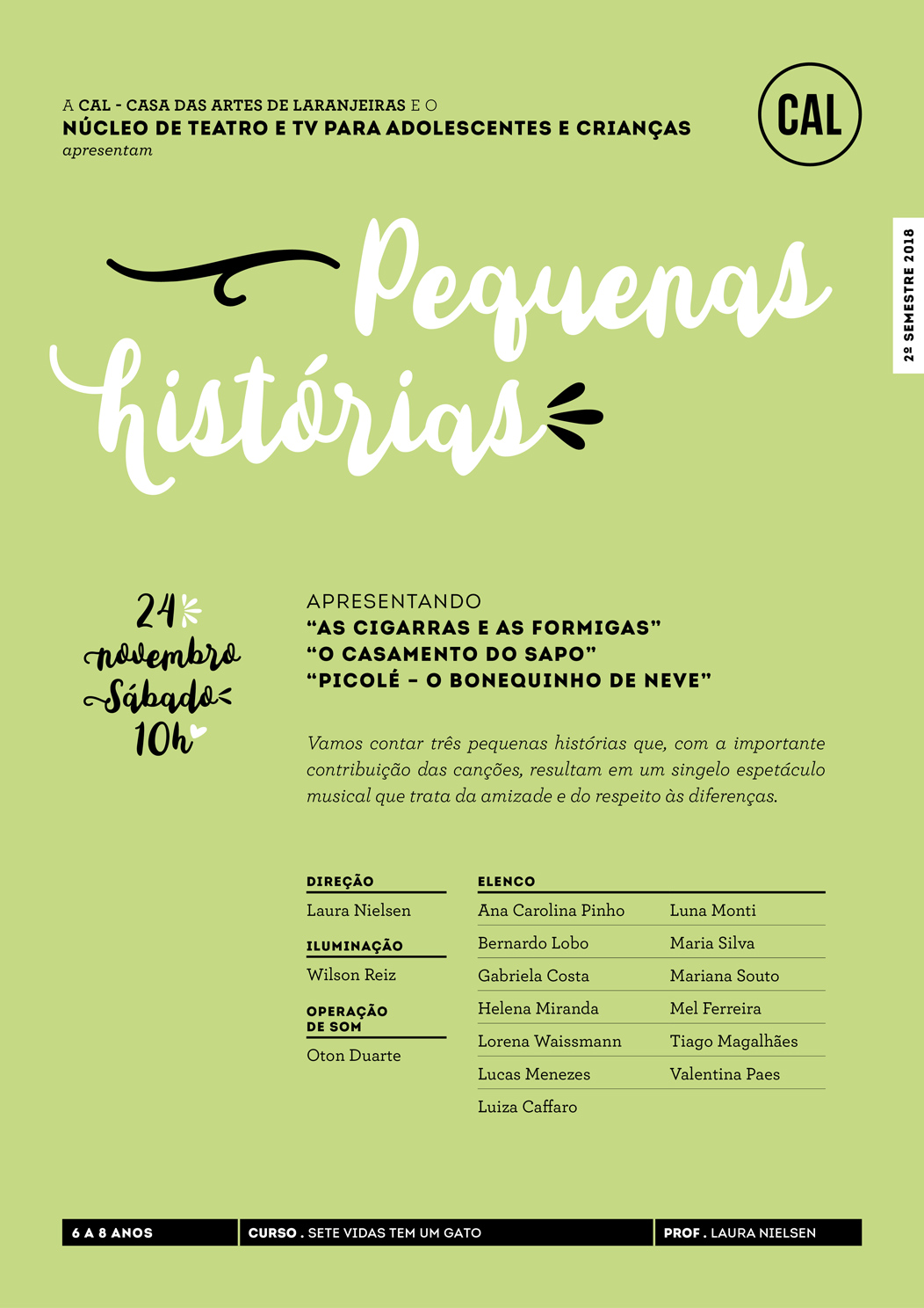 PEQUENAS HISTÓRIAS