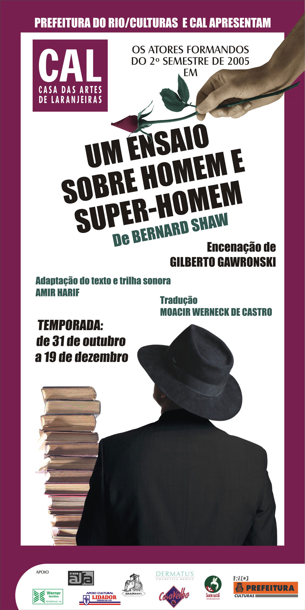 UM ENSAIO SOBRE HOMEM E SUPER-HOMEM