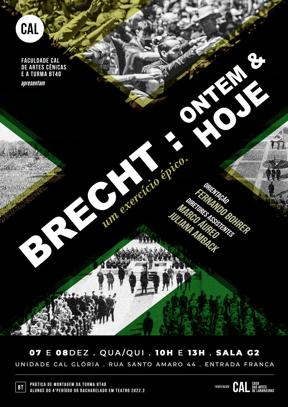 BRECHT: ONTEM E HOJE - UM EXERCÍCIO ÉPICO