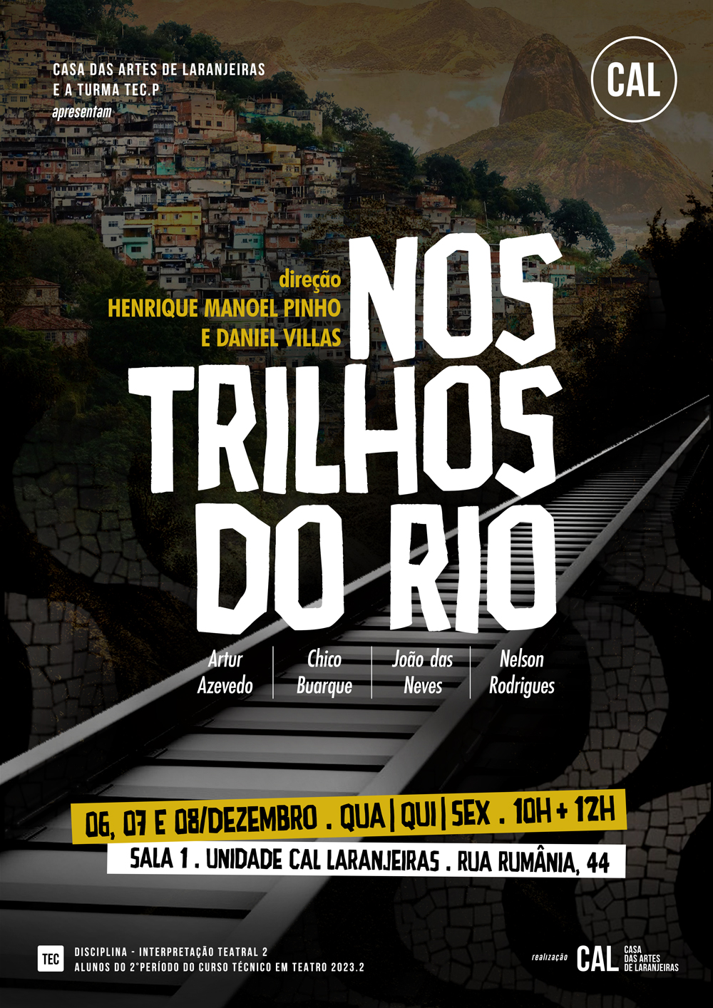 NOS TRILHOS DO RIO