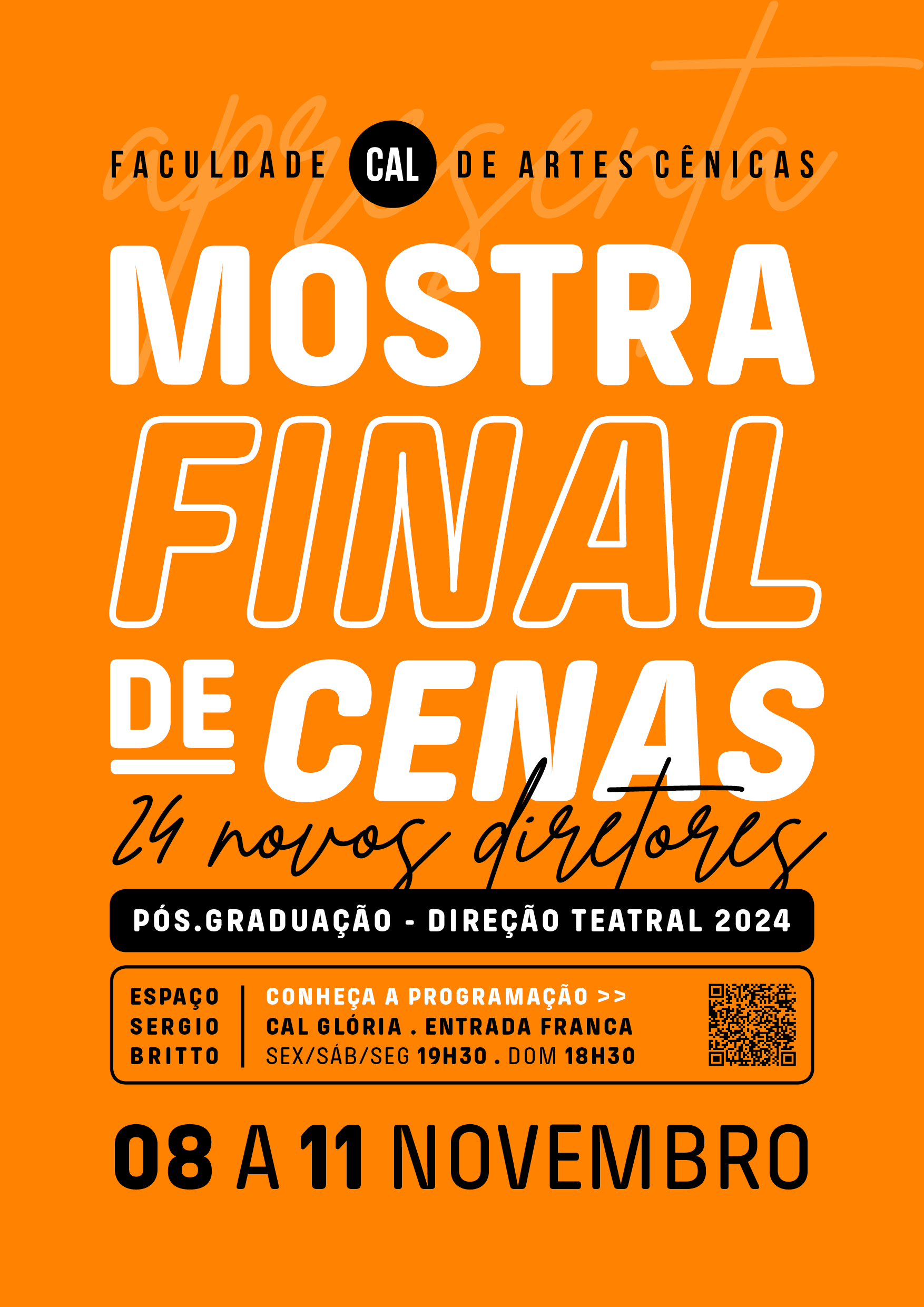 MOSTRA FINAL DE CENAS - PÓS DIREÇÃO TEATRAL 2024