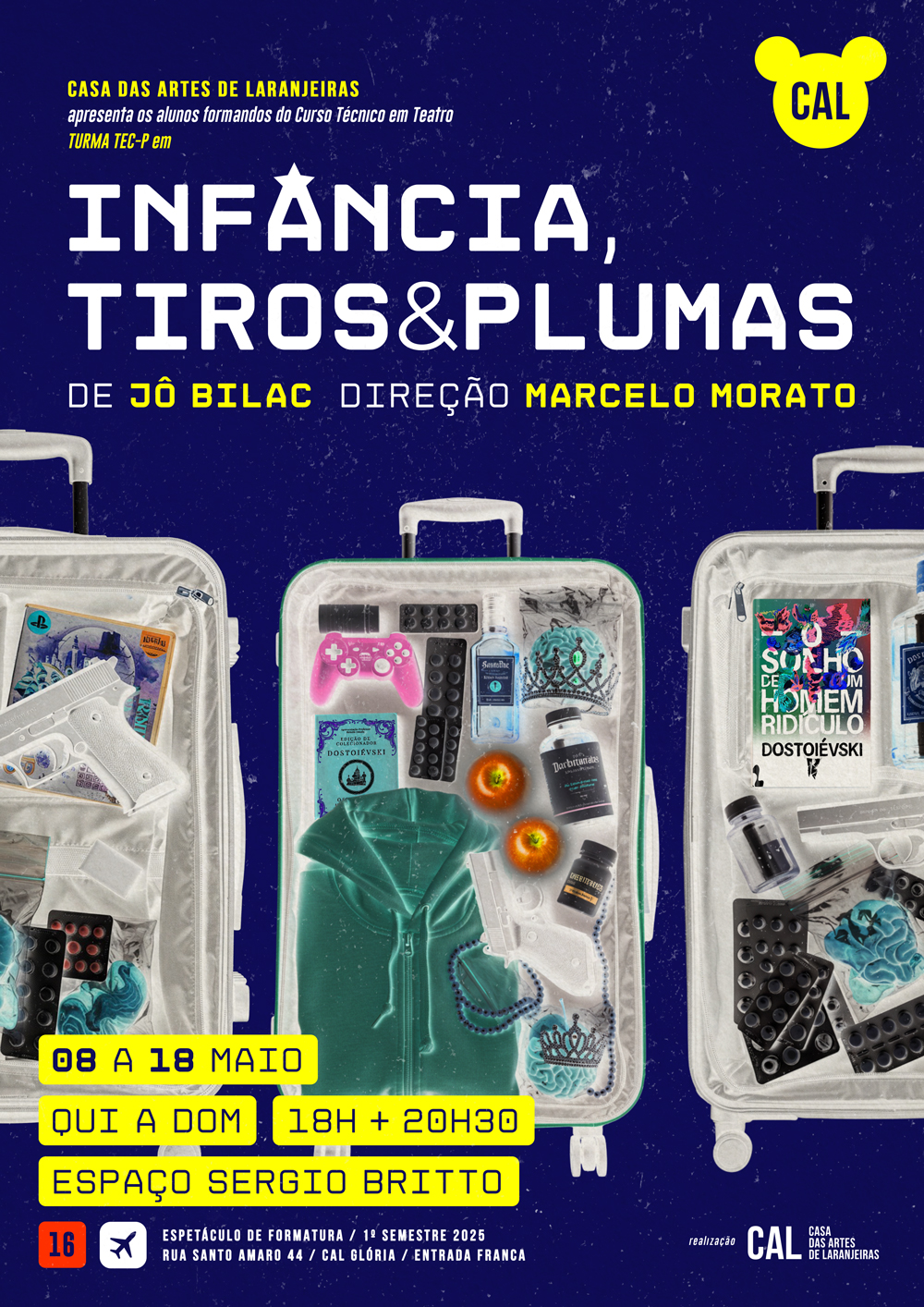INFÂNCIA, TIROS E PLUMAS