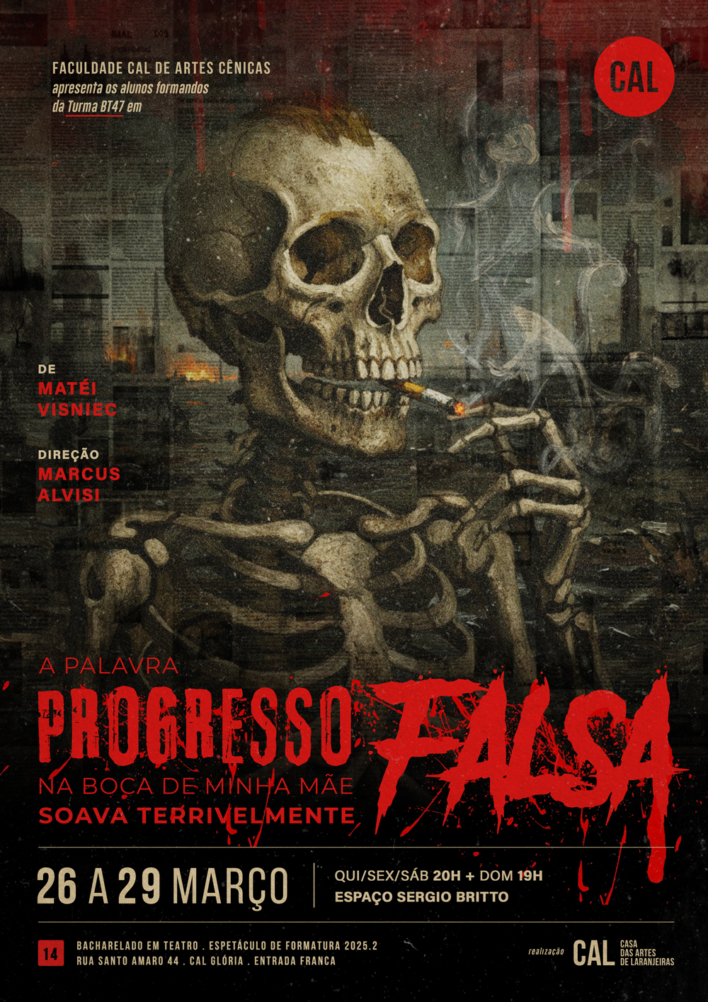 A PALAVRA PROGRESSO NA BOCA DE MINHA MÃE SOAVA TERRIVELMENTE FALSA - 2ª TEMPORADA